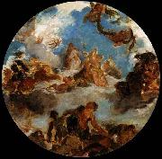 Eugene Delacroix, Sketch for Peace Descends to Earth